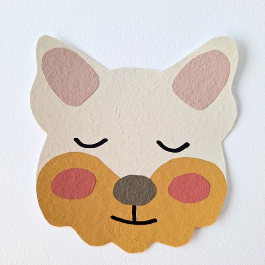 Wall sticker med dyremotiv #015 - Hund