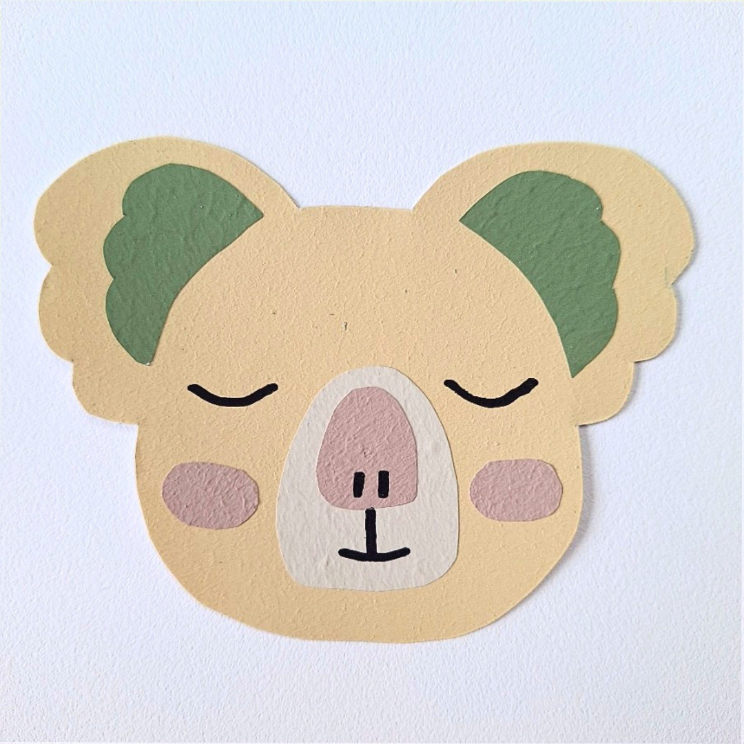 Wall sticker med dyremotiv #033 - Koala